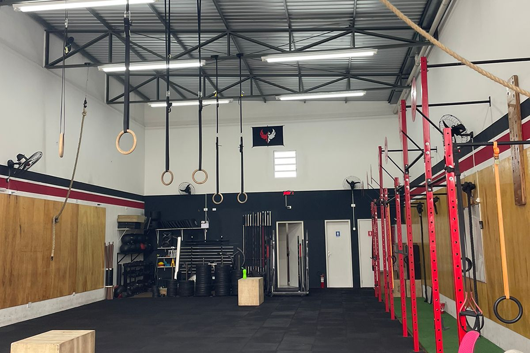 Imagem da estrutura da academia