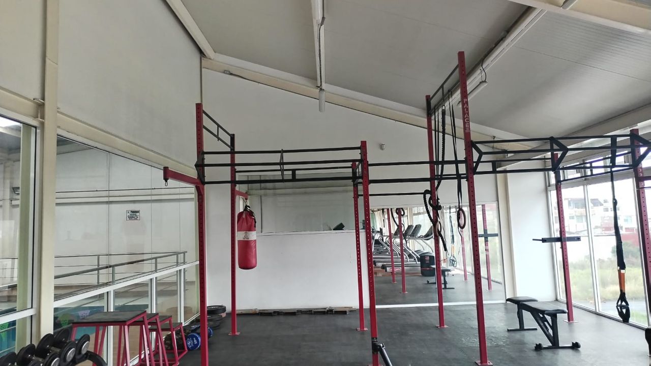 Imagem da estrutura da academia