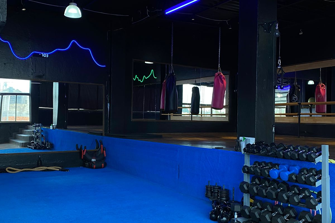 Imagem da estrutura da academia