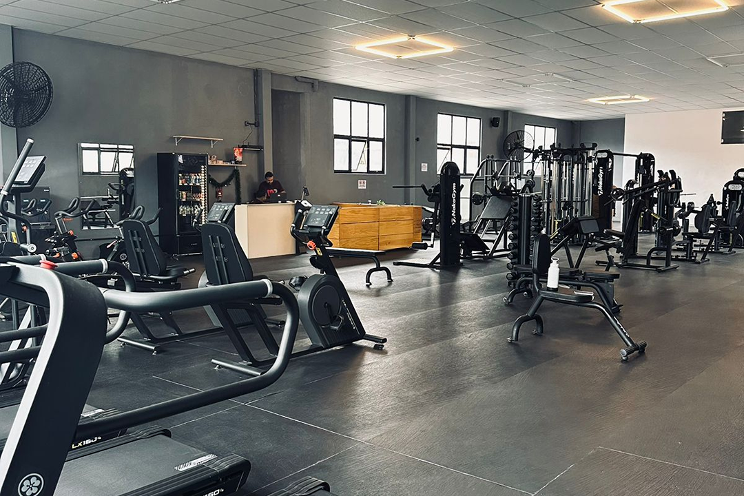 Imagem da estrutura da academia