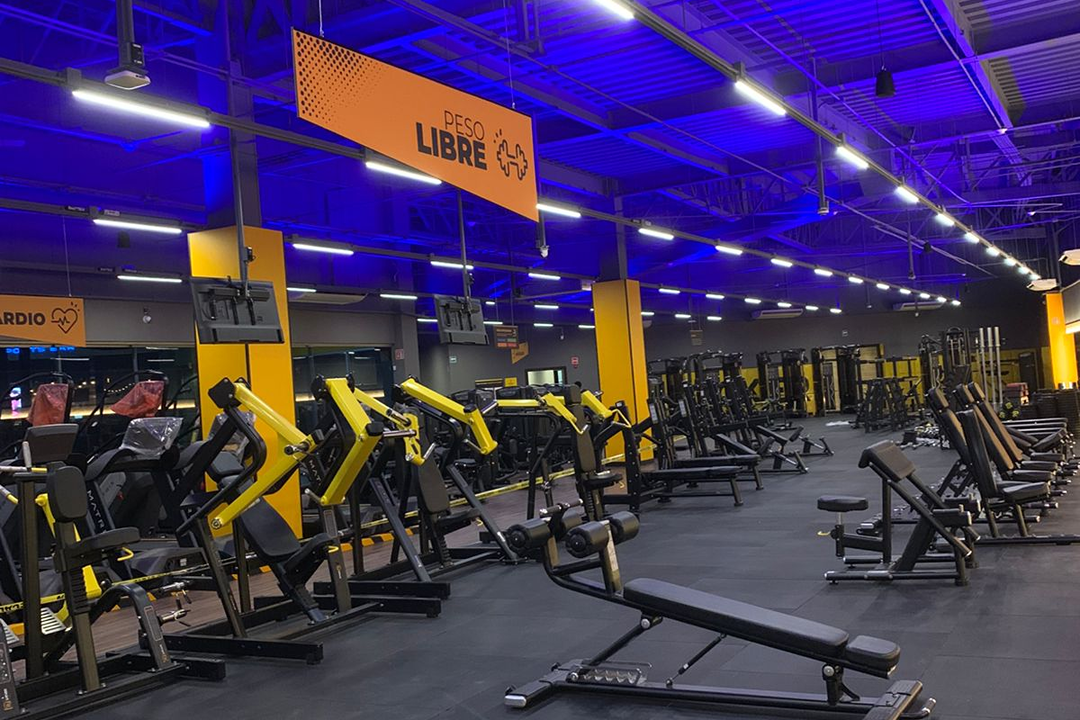 Imagem da estrutura da academia