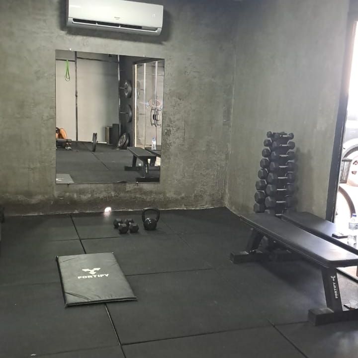 Imagem da estrutura da academia