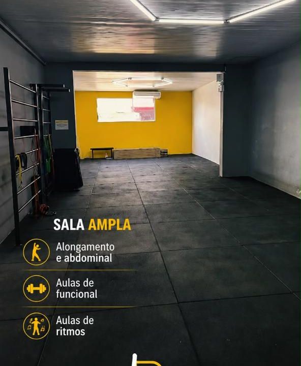 Imagem da estrutura da academia