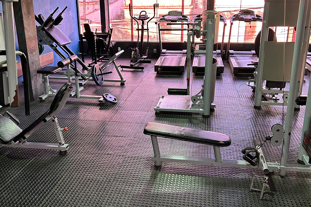 Imagem da estrutura da academia