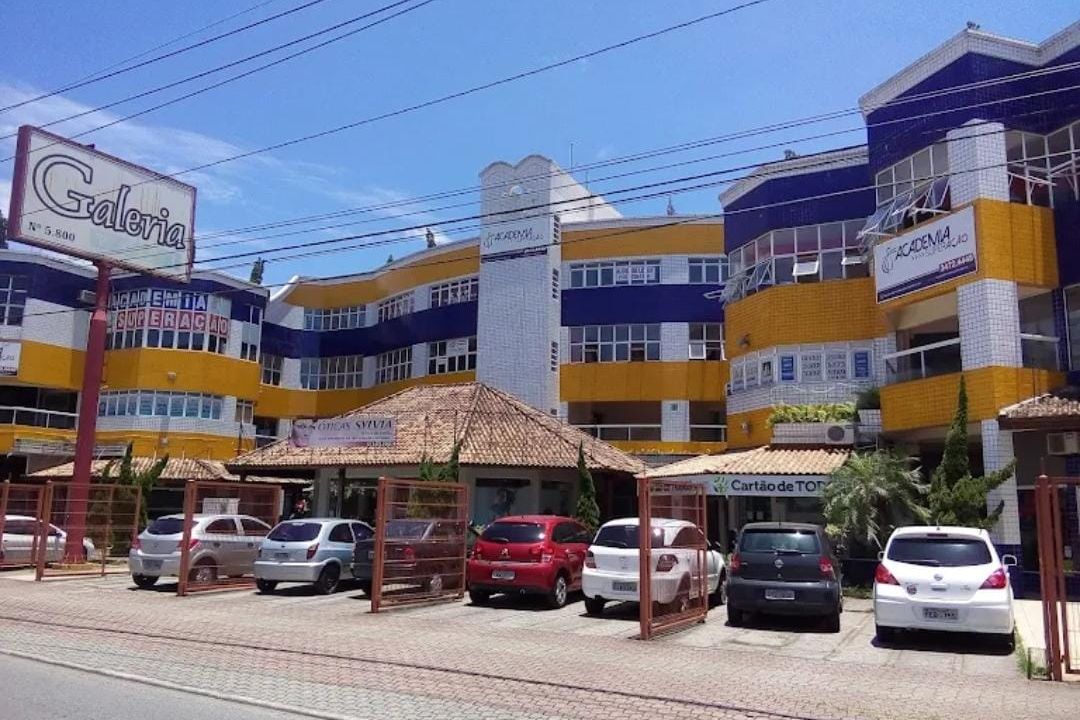 Imagem da estrutura da academia