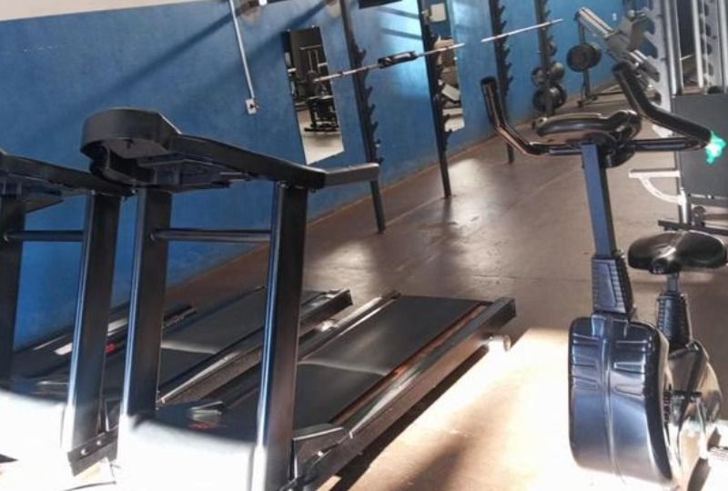 Imagem da estrutura da academia