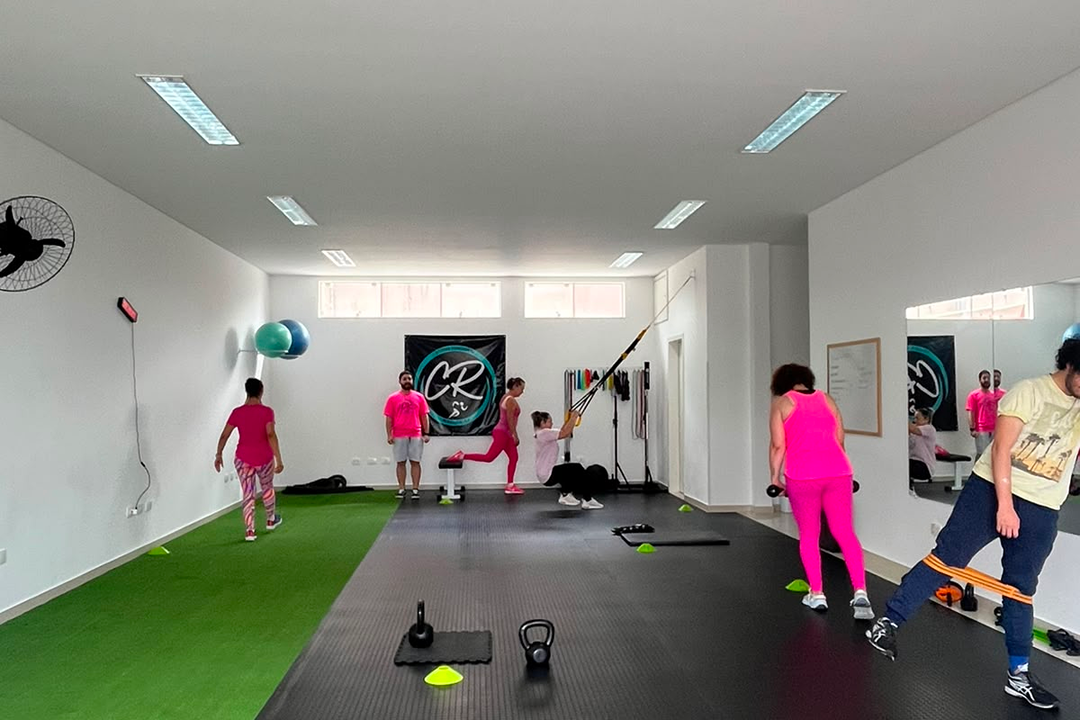 Imagem da estrutura da academia
