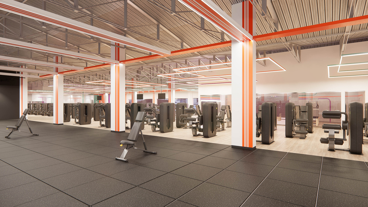 Imagem da estrutura da academia