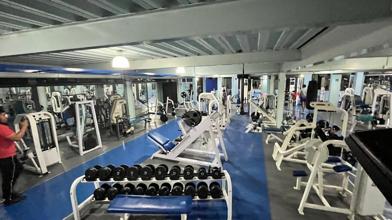 Imagem da estrutura da academia