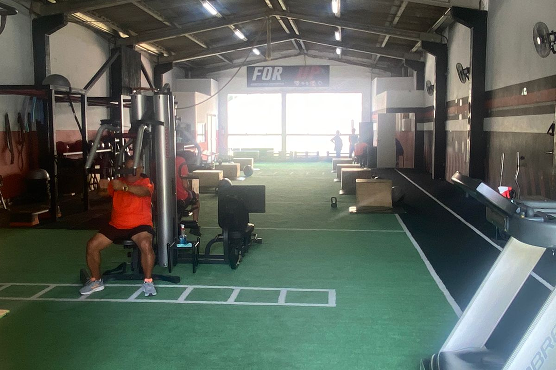 Imagem da estrutura da academia