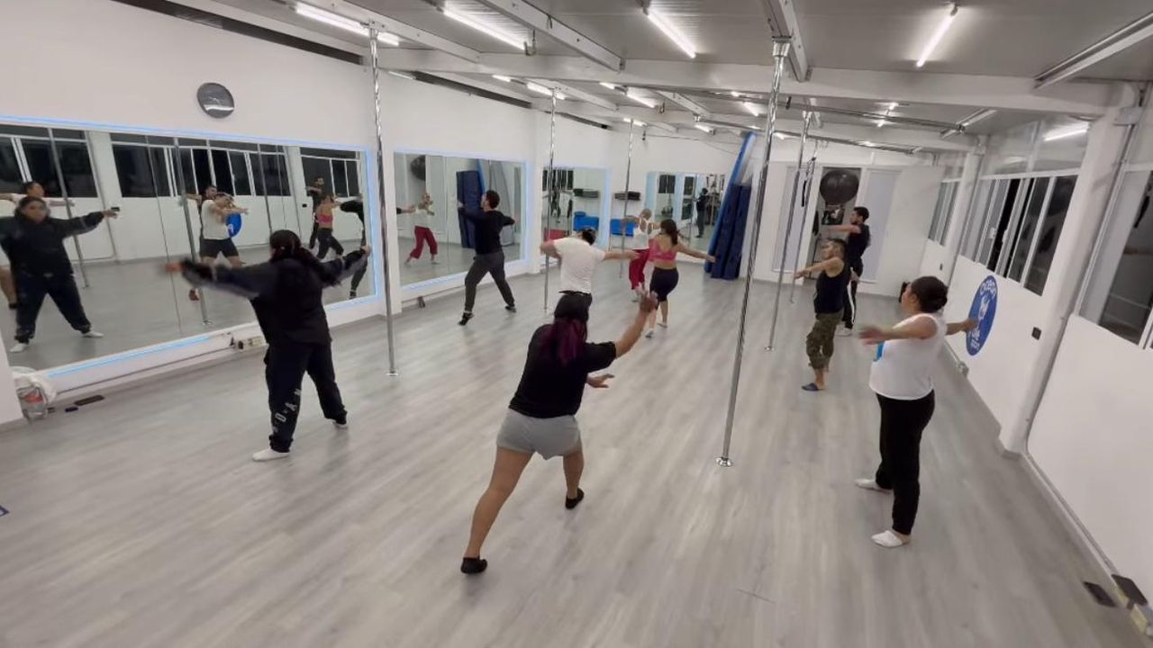 Imagem da estrutura da academia