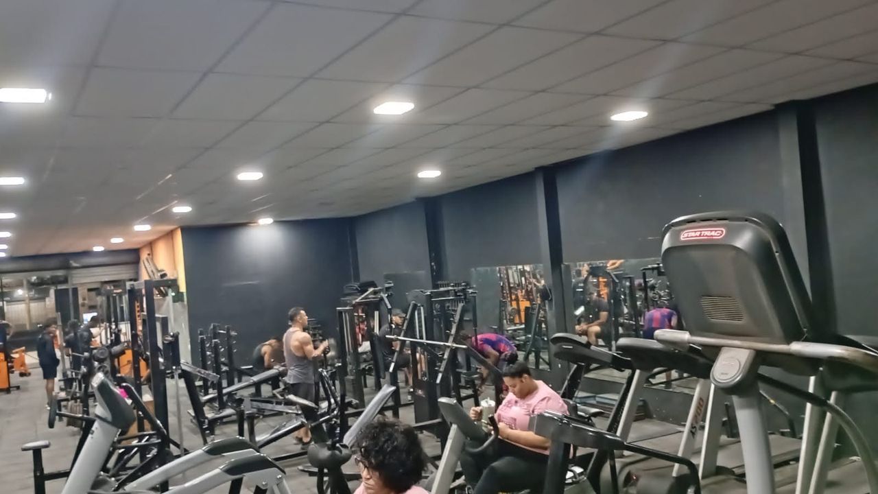 Imagem da estrutura da academia