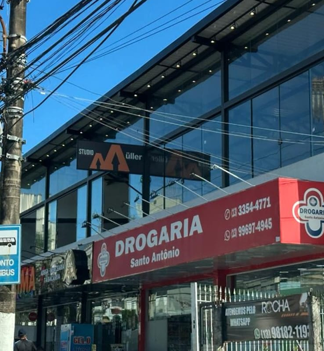 Imagem da estrutura da academia