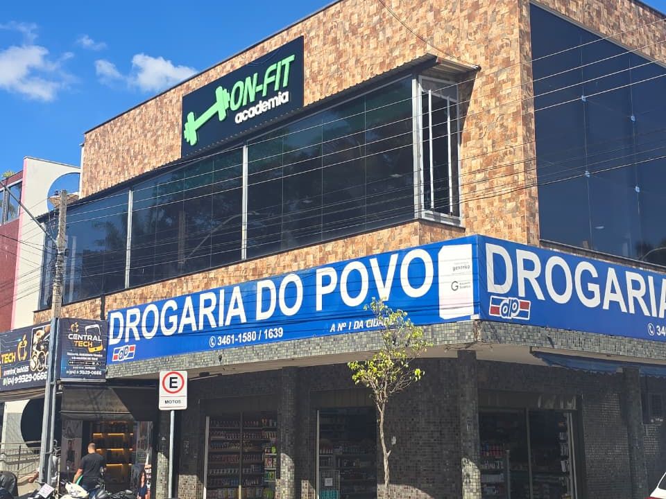 Imagem da estrutura da academia