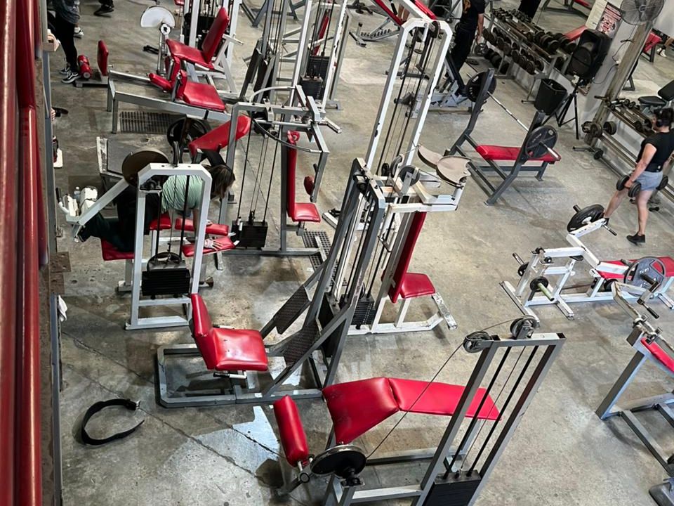 Imagem da estrutura da academia