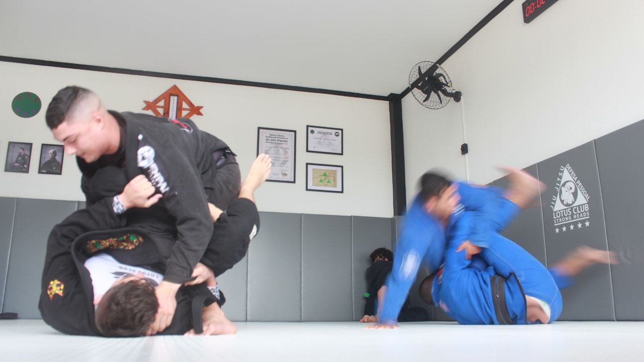 Imagem da estrutura da academia