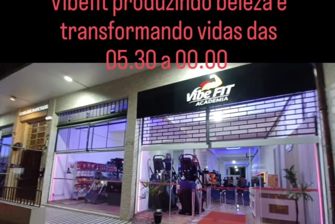 Imagem da estrutura da academia