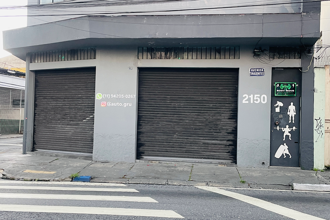 Imagem da estrutura da academia