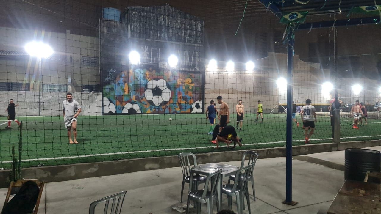Imagem da estrutura da academia