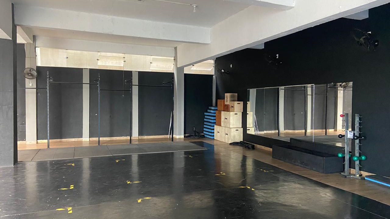 Imagem da estrutura da academia