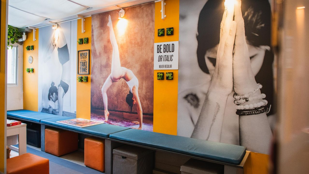 Imagem da estrutura da academia