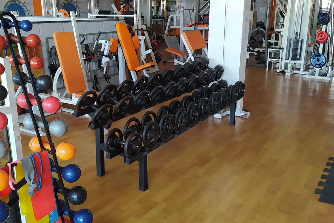 Imagem da estrutura da academia