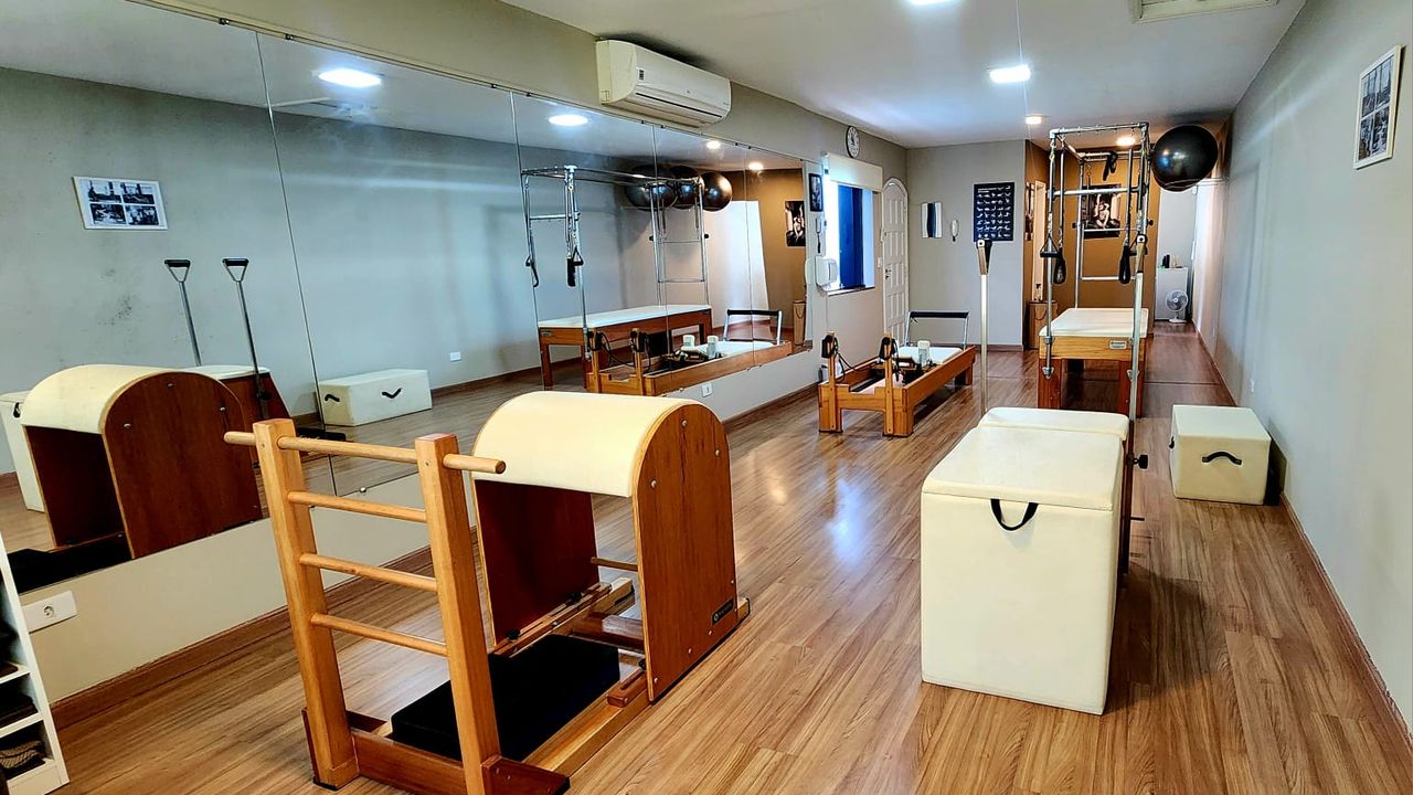 Imagem da estrutura da academia