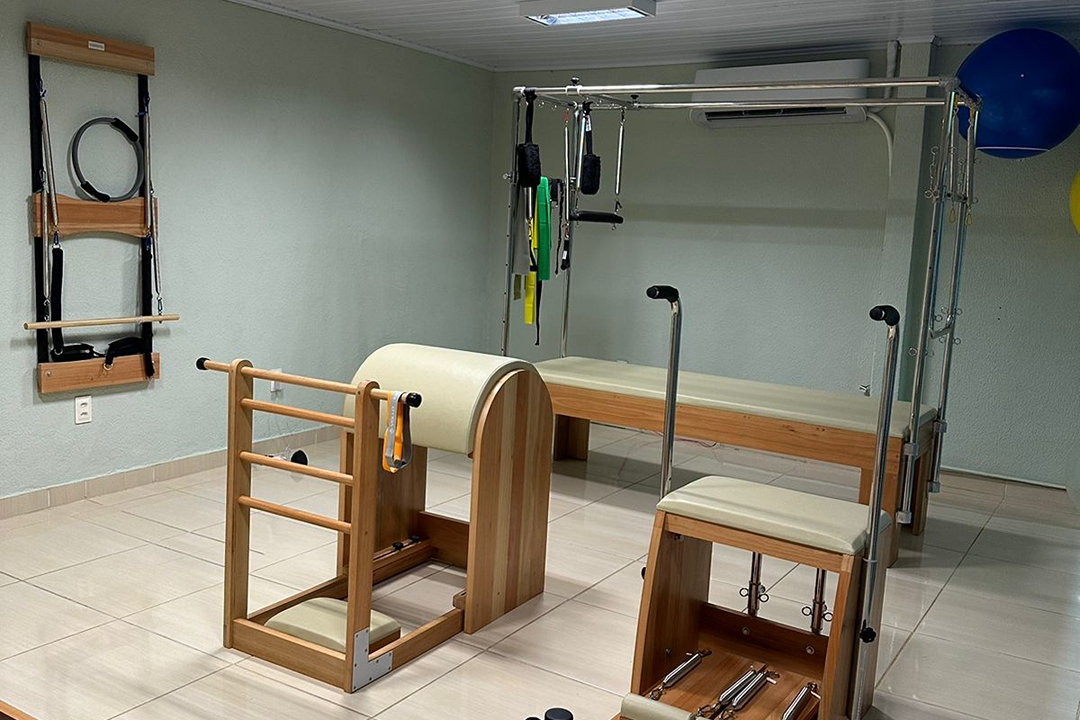 Imagem da estrutura da academia