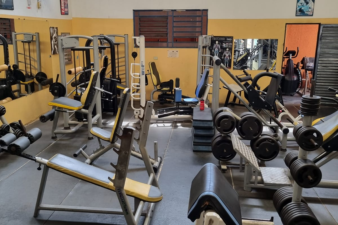 Imagem da estrutura da academia