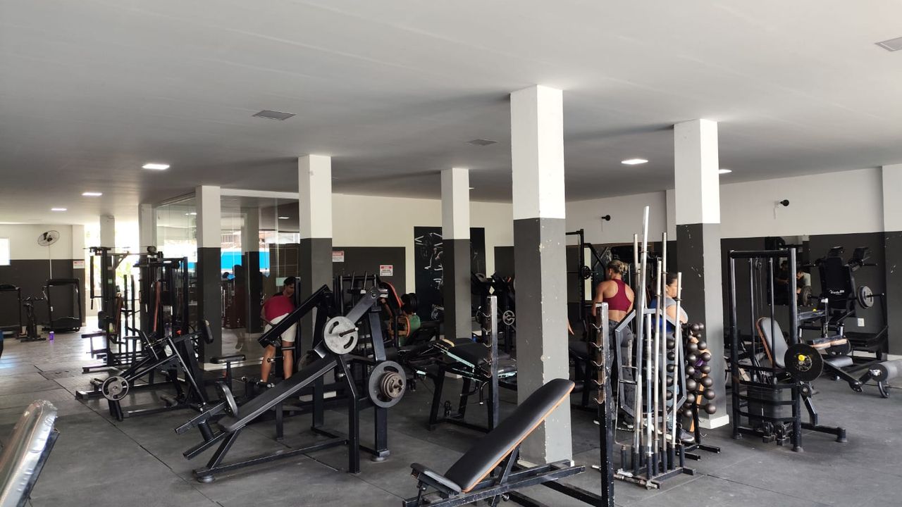 Imagem da estrutura da academia