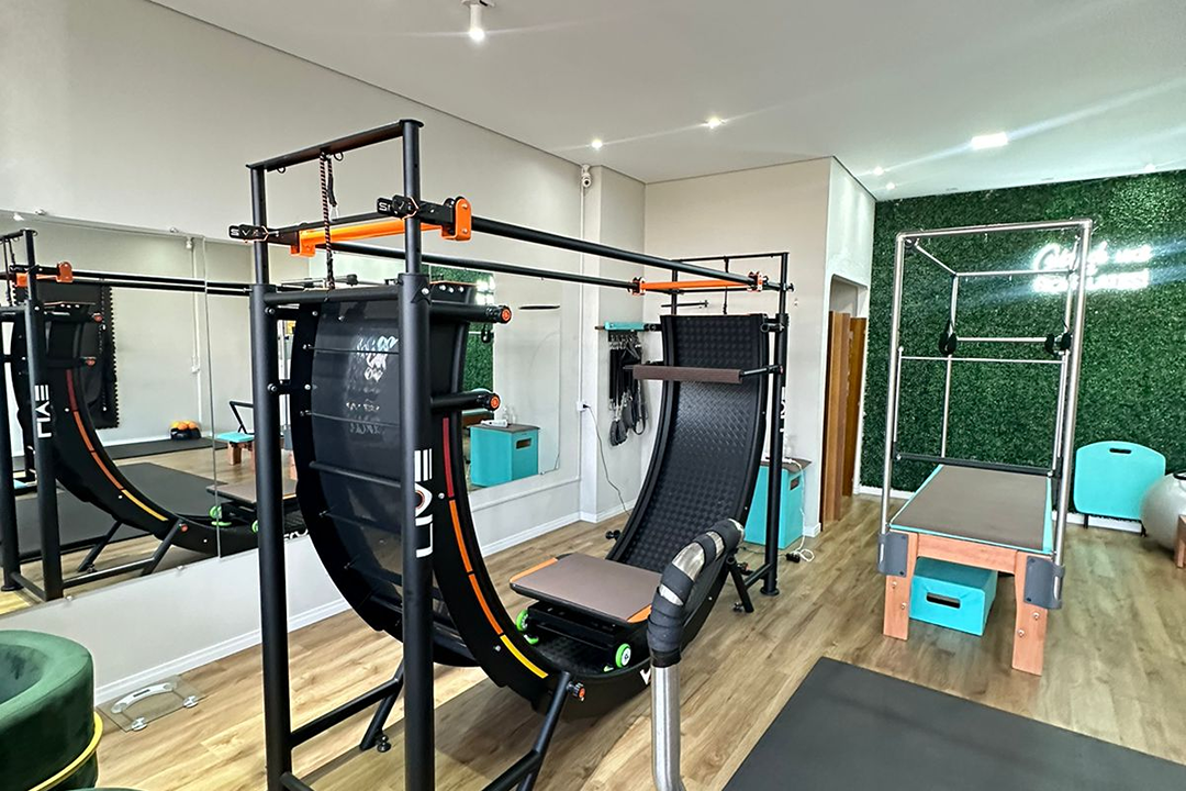 Imagem da estrutura da academia