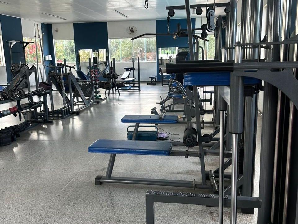 Imagem da estrutura da academia