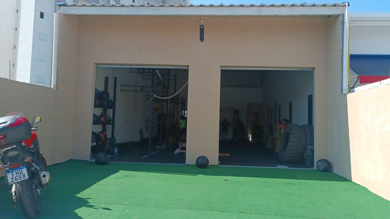 Imagem da estrutura da academia