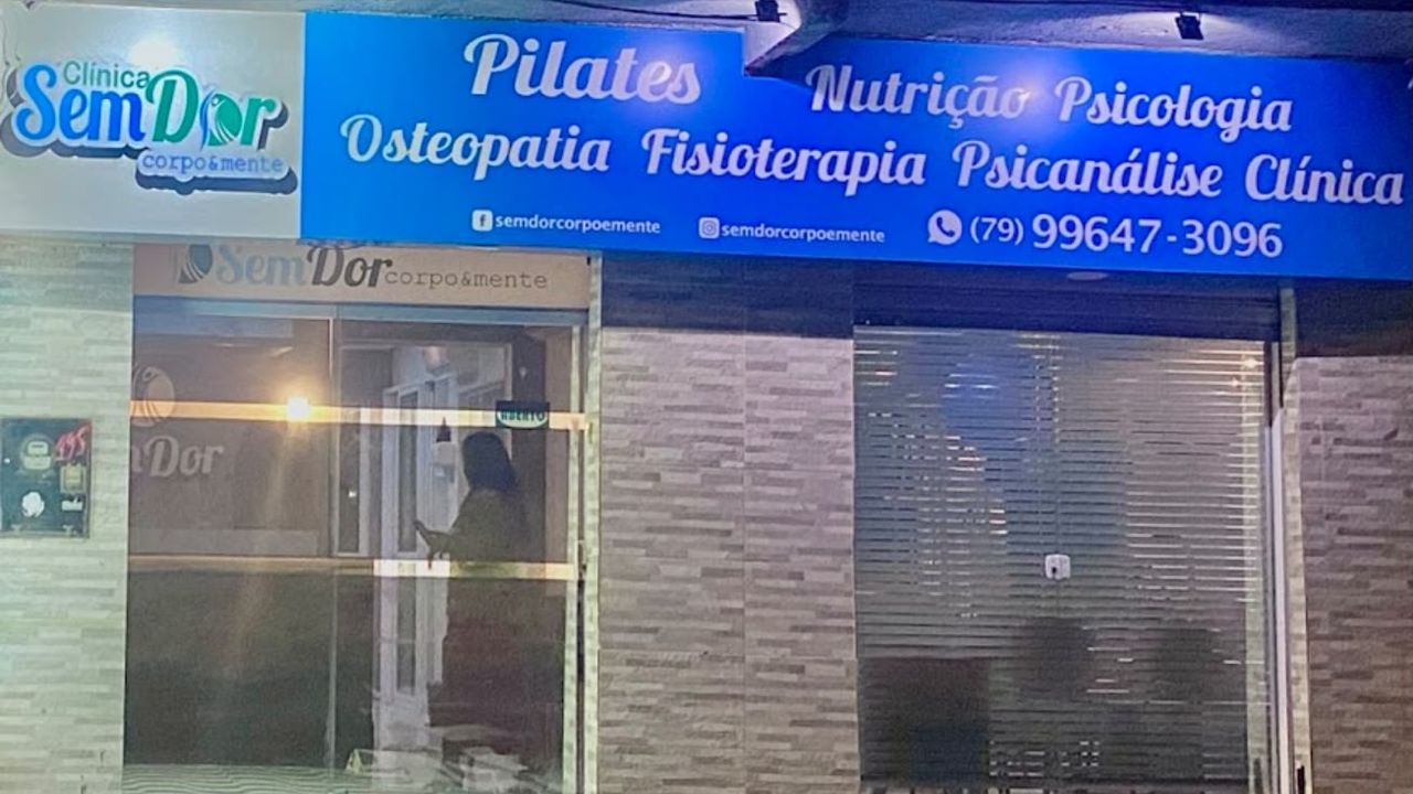 Imagem da estrutura da academia