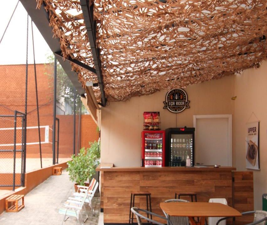 Imagem da estrutura da academia