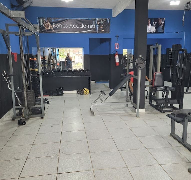 Imagem da estrutura da academia