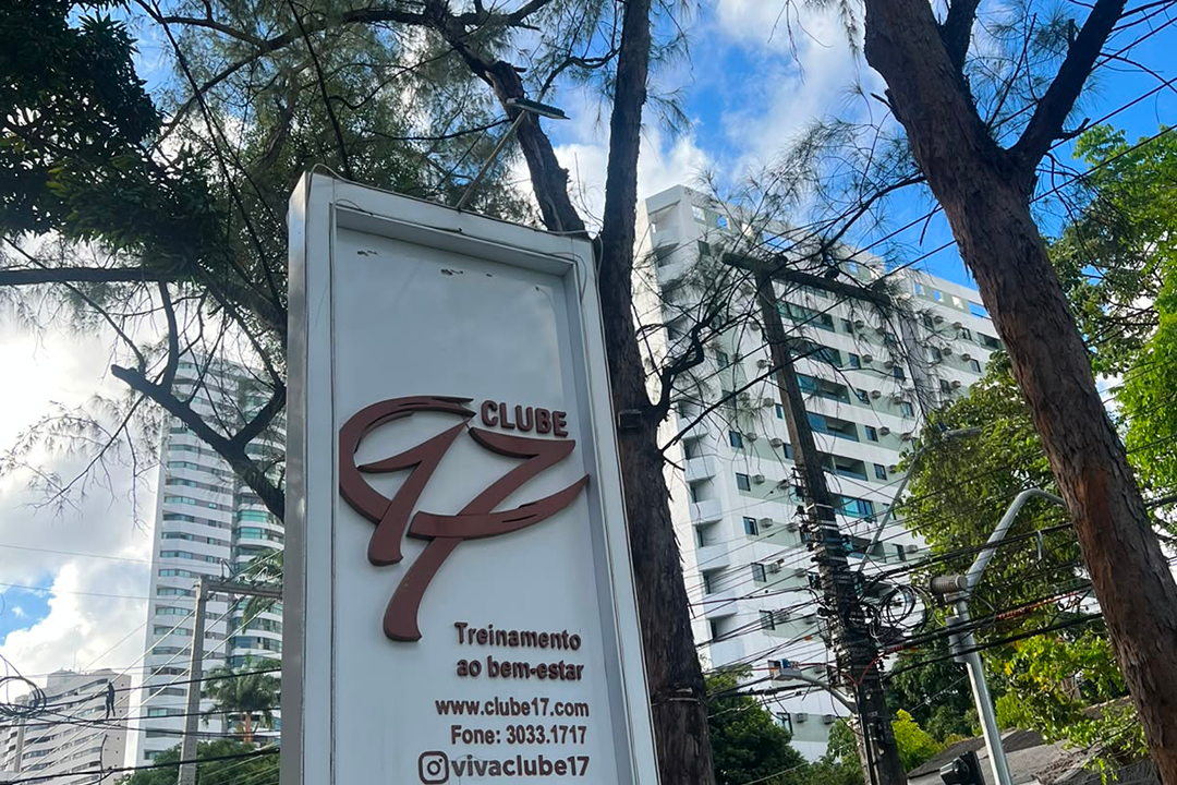Imagem da estrutura da academia