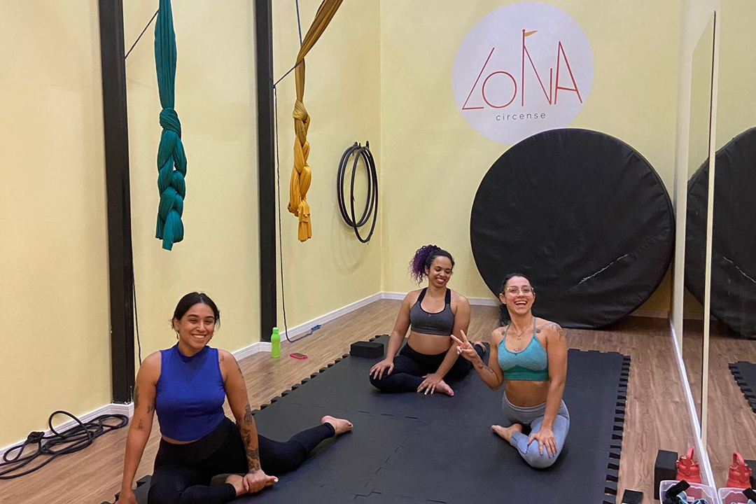 Imagem da estrutura da academia