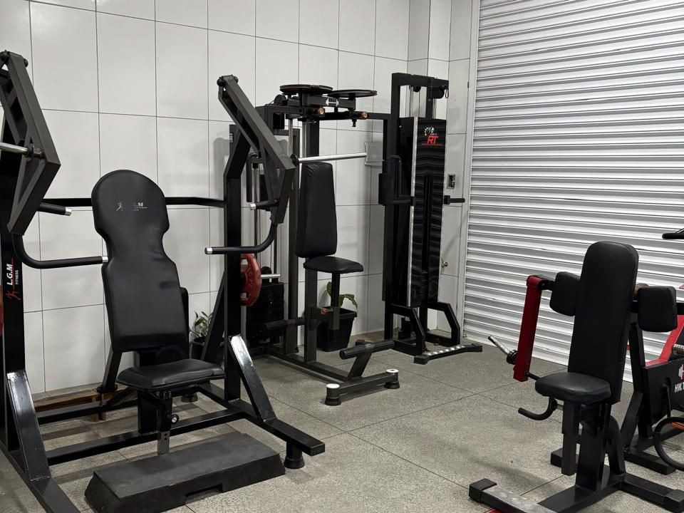 Imagem da estrutura da academia