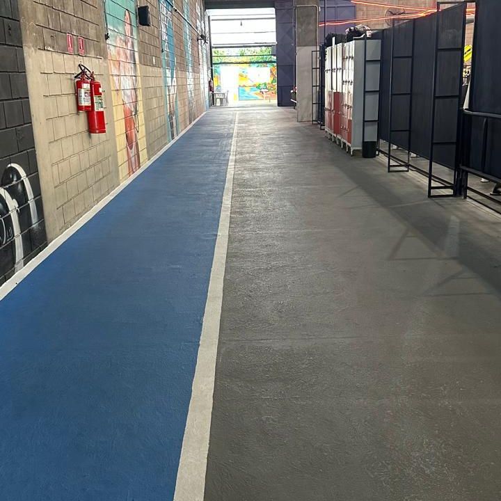 Imagem da estrutura da academia