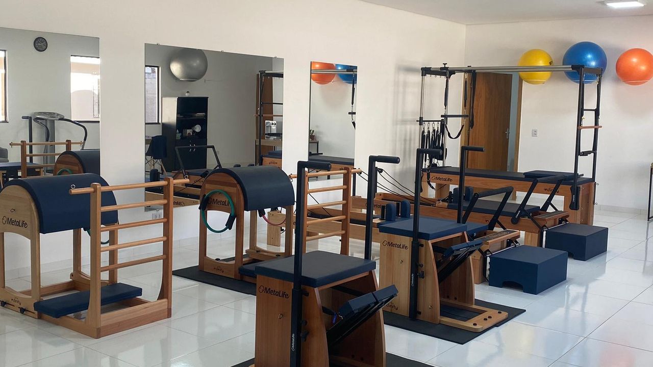 Imagem da estrutura da academia