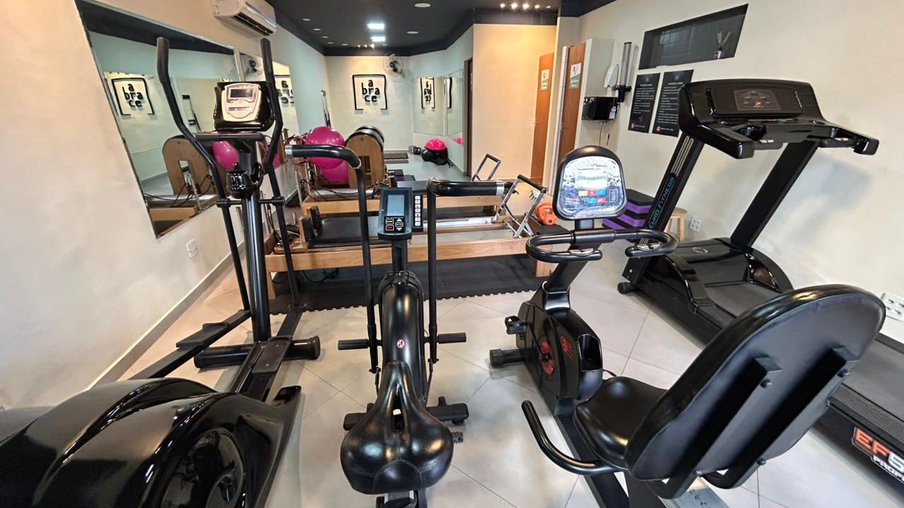 Imagem da estrutura da academia