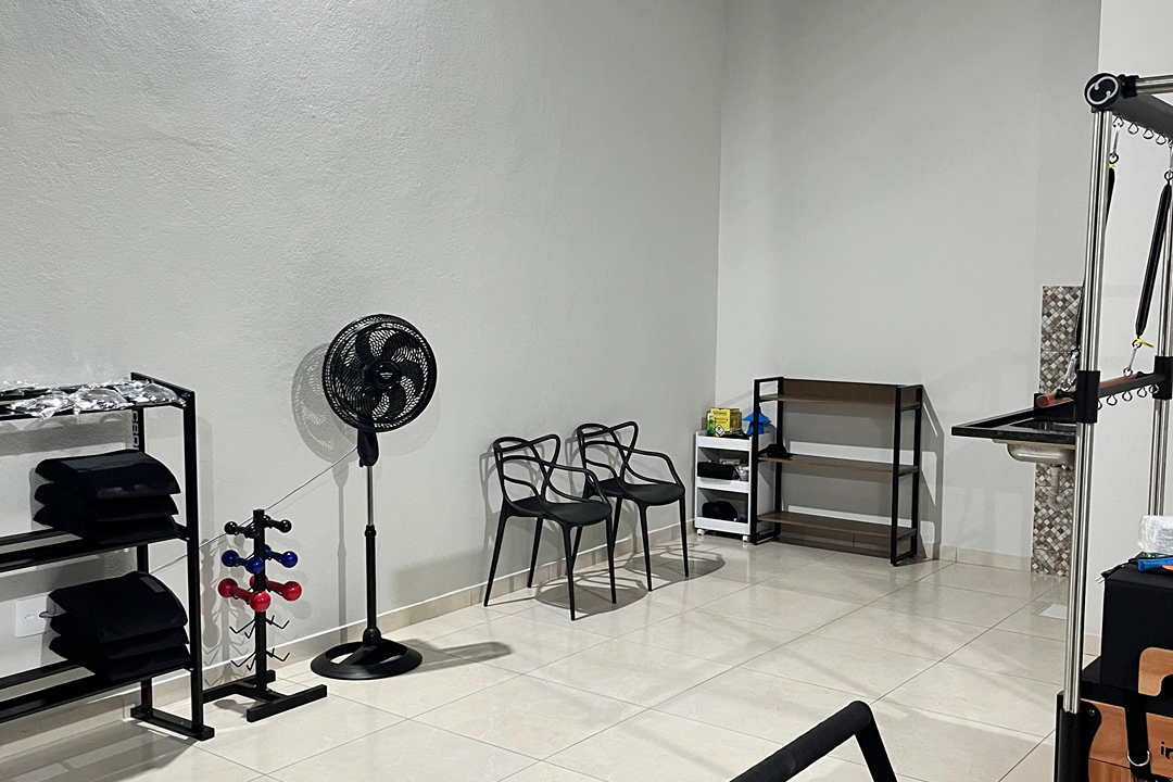 Imagem da estrutura da academia