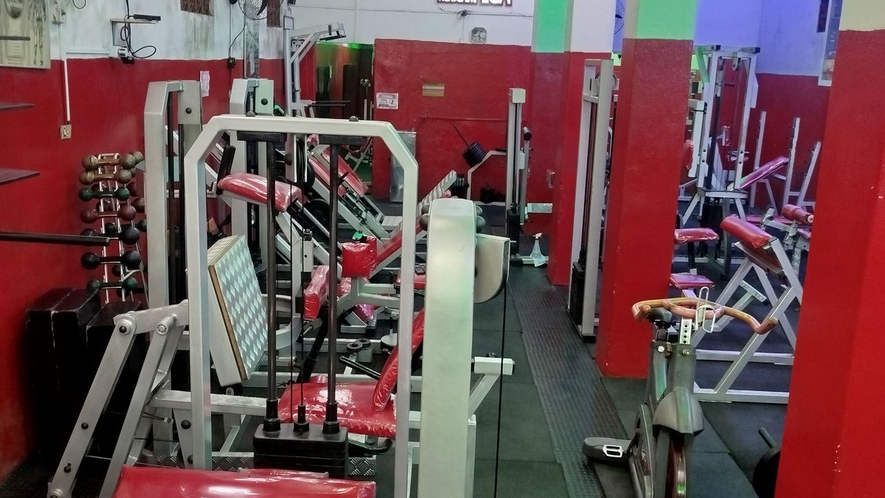 Imagem da estrutura da academia