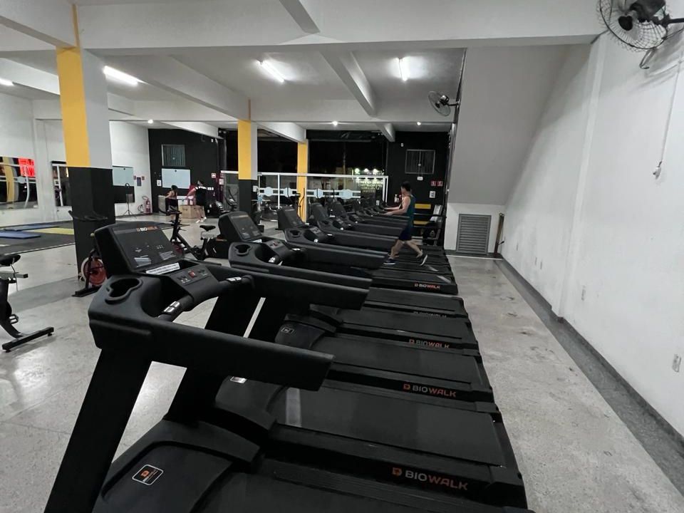 Imagem da estrutura da academia