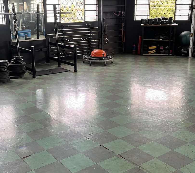 Imagem da estrutura da academia