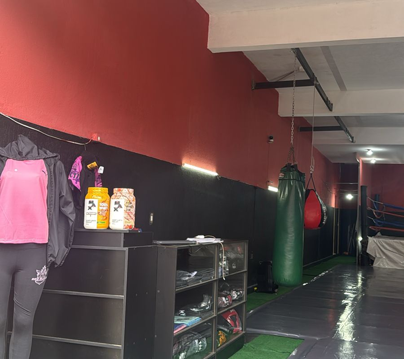 Imagem da estrutura da academia