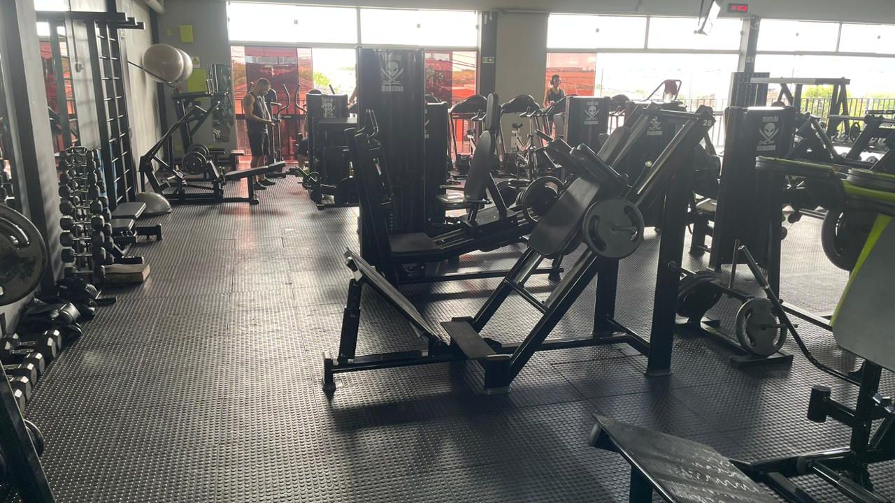 Imagem da estrutura da academia