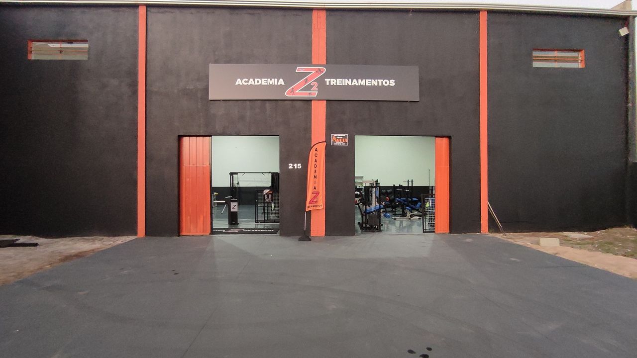 Imagem da estrutura da academia