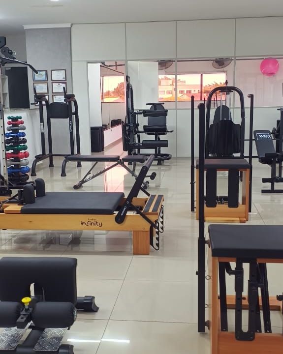 Imagem da estrutura da academia